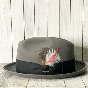 STETSON Temple Fedora Hat